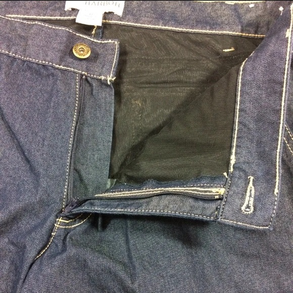 Sag Harbor Dark Blue Flare Jeans sz 14 - Picture 5 of 7